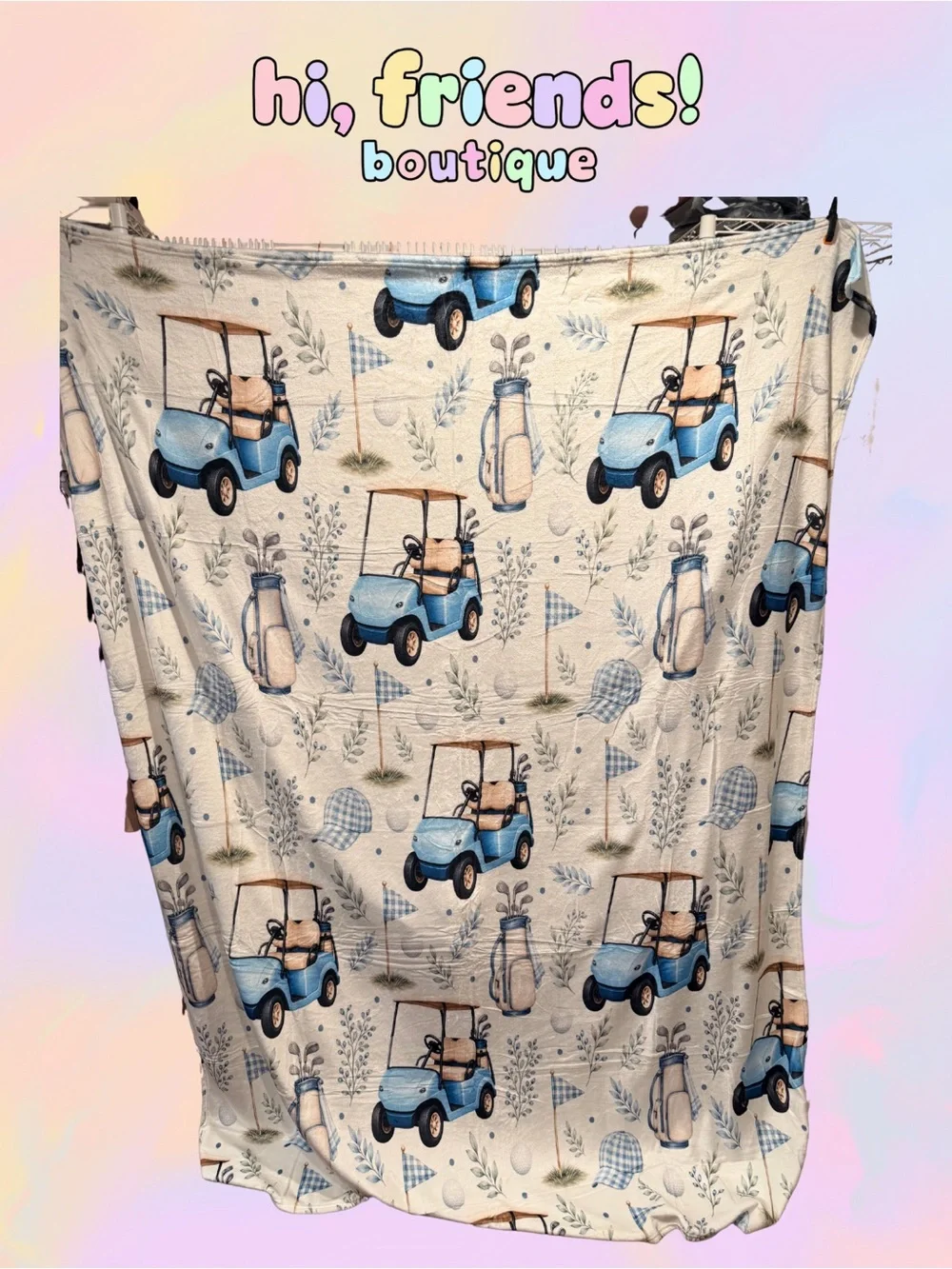 Golf Throw Blanket